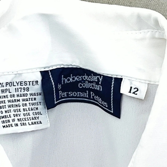 Vintage Button Down Shirt Haberdashery by Personal‎ Petites Size 12 - Picture 5 of 6